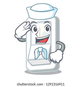 Sailor light switch in the cartoon shape