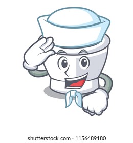 Sailor mortar character cartoon style Sailor mortar character cartoon style