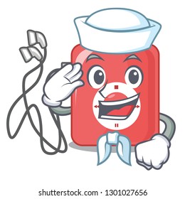 Sailor mp3 player in the cartoon shape