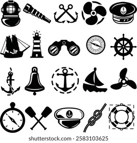 Sailor Nautical Navy Set Bundle