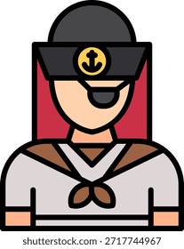 Sailor New Creative Icon Design Vektor