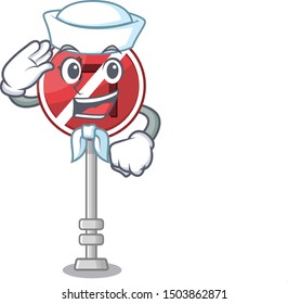 Sailor no left turn on the mascot