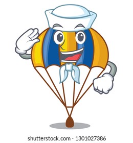Sailor parachute in the shpe of charcter