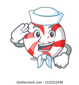 Sailor peppermint candy character cartoon