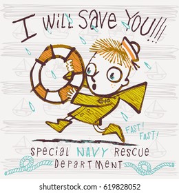 Sailor rescue department