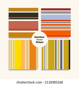 El Sailor Stripes Seamless Design Set. Patrón de franjas sin soldadura masculinas para niños. Textura sin fin de líneas antiguas. Impresión De Moda De Invierno De Verano. Hipster Fashion Background Training Suit Lines