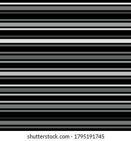 Sailor Stripes Seamless Pattern. Business Suit Horizontal Lines. Autumn Winter Modern Fashion Print. Male, Female, Childrens Summer, Spring Seamless Stripes Texture. Horizontal Lines Endless Design.