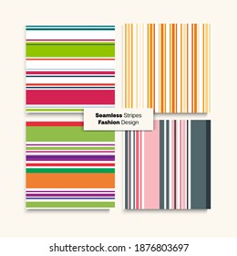 Juego De Textura Sin Maravilla De Las Bandas De Sailor. Diseño interminable de líneas de moda. Patrón de franjas sin soldadura de las niñas. Moda Retro Fondo Invierno Otoño Hipster Tela Moda. Líneas de conjunto de entrenamiento