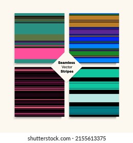 Juego De Textura Sin Maravilla De Las Bandas De Sailor. Juego De Entrenamiento Líneas De Moda Moderna Fondo Primavera Invierno Funky Impresión De Moda. Diseño interminable de líneas de moda. Patrón de franjas sin soldadura masculinas para niños mujeres.