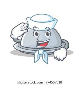 Sailor tray character cartoon style
