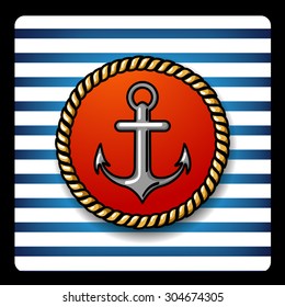 sailor vector Illustration anchor