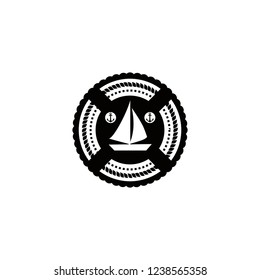 sailor vintage badge logo