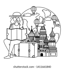 Saint Basil s Cathedral design vector illustration