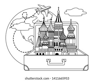 Saint Basil s Cathedral design vector illustration