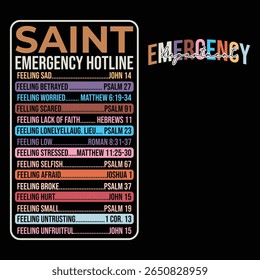 Saint Emergency Hotline, Emergency Deprement