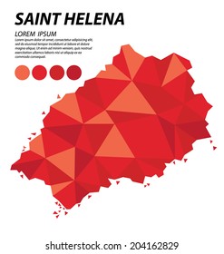 Saint Helena geometric concept design