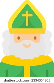 Saint Icon image. Suitable for mobile application.