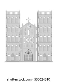 Saint Joseph Cathedral, Vector and Illustration
