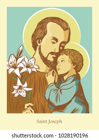 Saint Joseph the husband of Mary