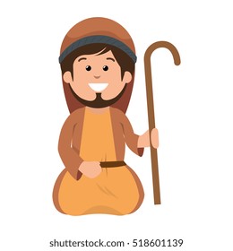 saint joseph manger character