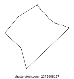 Saint Joseph map, administrative division of Barbados.