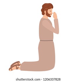 saint joseph praying character