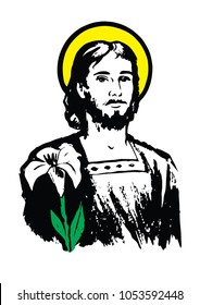 Saint Joseph vector