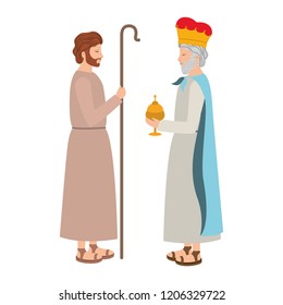 saint joseph with wise king character