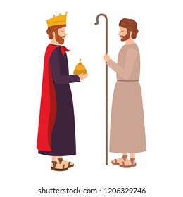 saint joseph with wise king character