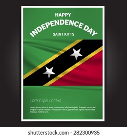 Saint Kitts Independence Day poster