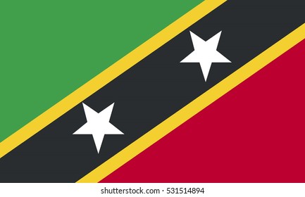 Saint Kitts and Nevis flag