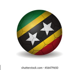 saint kitts soccer ball