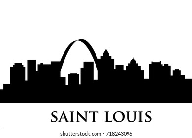 Saint Louis Skyline Vector