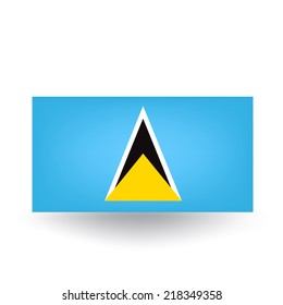 Saint Lucia Flag
