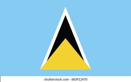 Saint Lucia Flag