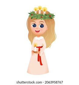 Saint Lucy's Day, Sweden Saint Lucia Costume Character