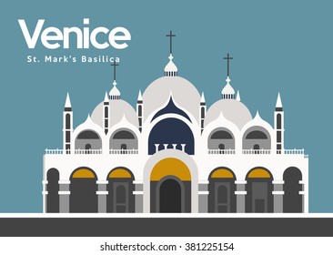 Saint Mark's Basilica in Venice,Italy