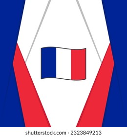 Plantilla de diseño de fondo de resumen de la bandera de San Martín. Cartel del Día de la Independencia de San Martín en medios sociales. Antecedentes