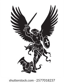 Saint Michael the Archangel, War against Evil