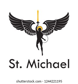 Saint Michael Enhanced Edition Tattoo, Logo