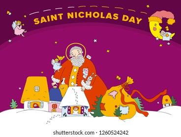 Saint Nicholas Day Greeting Card