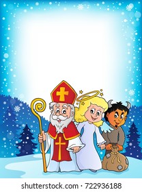 Saint Nicholas Day theme 3 - eps10 vector illustration.