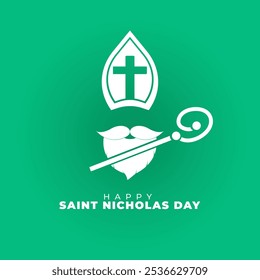 Saint Nicholas Day Vector Illustration