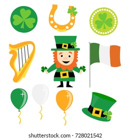 Saint Paddy's day vector graphics 