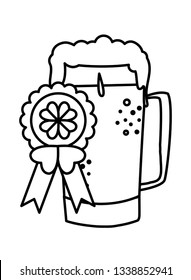 saint patrick beer jar