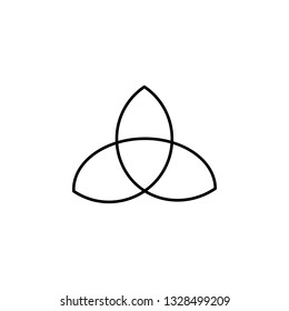 saint Patrick, Celtic knot, Ireland icon. Element of Ireland culture icon. Thin line icon for website design and development, app development. Premium icon