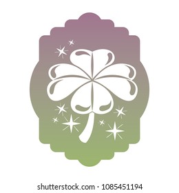 saint patrick clover frame