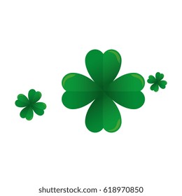 saint patrick clover leaf