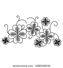 saint patrick clovers decorative