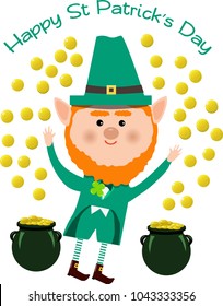 Saint Patrick and coins